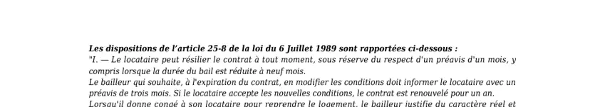 Exemple 1 — Lettre de préavis location par le bailleur — page 2